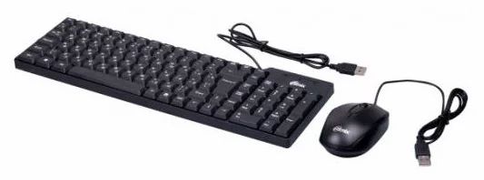 Клавиатура + мышь Ritmix RKC-010 Black USB