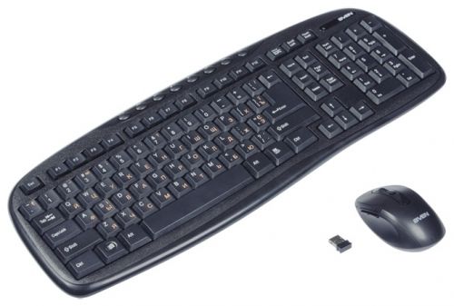 Клавиатура + мышь Sven Comfort 3500 Wireless Black USB