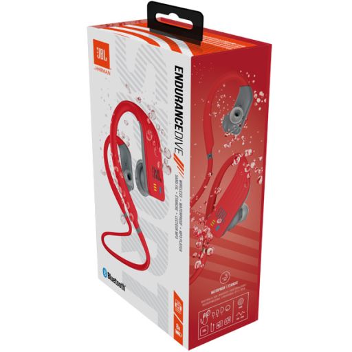 Наушники JBL Endurance Dive (Red), фото 1