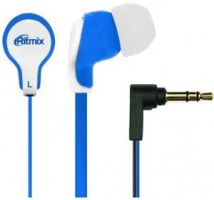 Наушники Ritmix RH-183 Blue+White