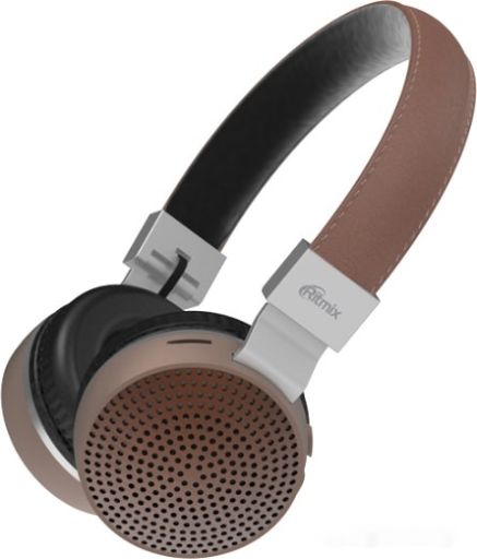 Наушники Ritmix RH-460BTH (коричневый), фото 1
