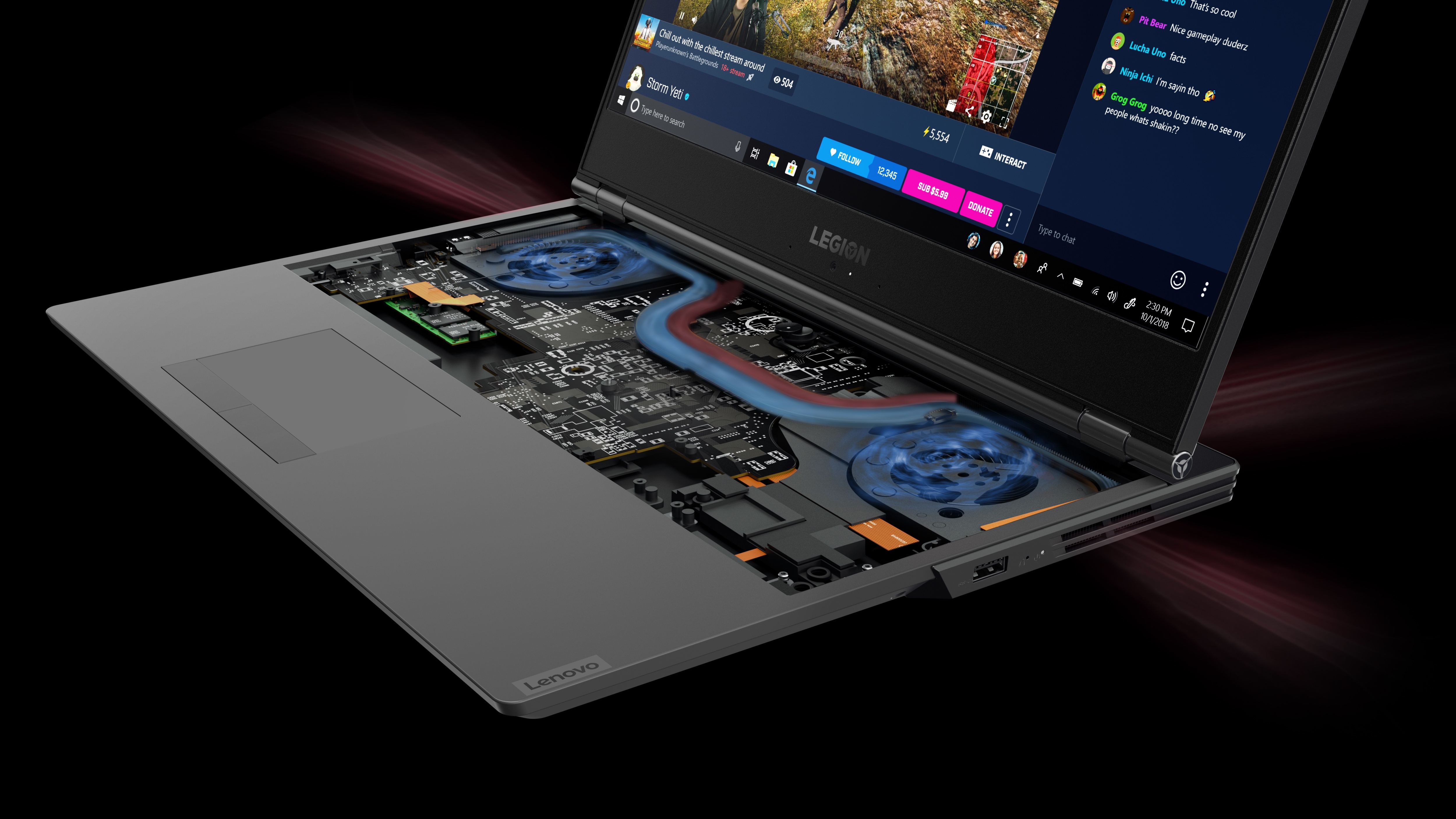 Игровой ноутбук Lenovo Legion Y540-15IRH 81SX00GYRE, фото 7