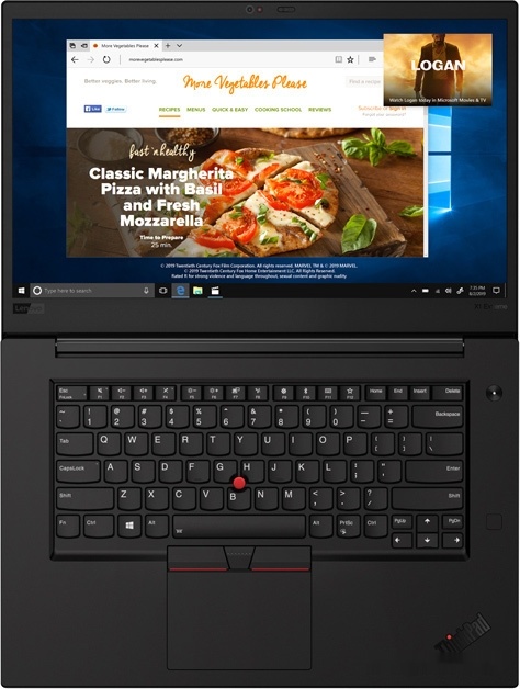 Рабочая станция Lenovo ThinkPad X1 Extreme (2nd Gen) 20QV000URT, фото 8