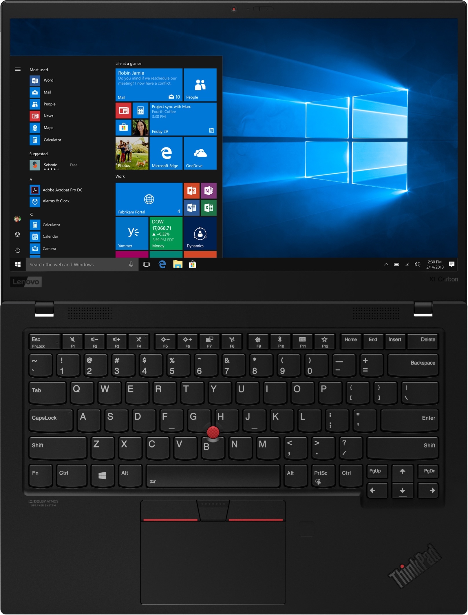 Ноутбук Lenovo ThinkPad X1 Carbon 7 20QD002XRT, фото 8