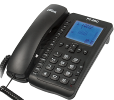 Проводной телефон Ritmix RT-490 (Black)