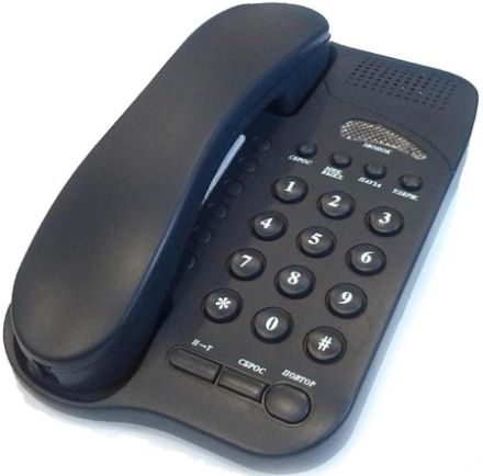 Проводной телефон Аттел 207 (Black)