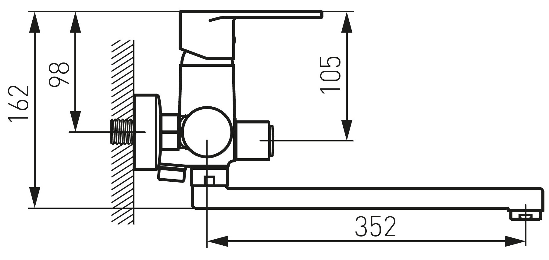 Смеситель Ferro Algeo BAG5A, фото 2
