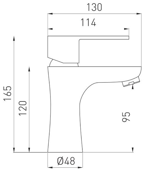 Смеситель Ferro Algeo BAG2, фото 2