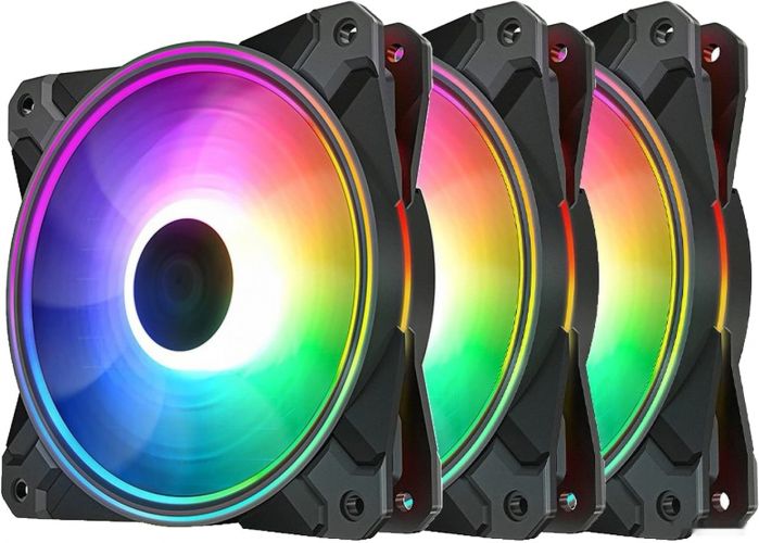Вентилятор для корпуса Deepcool CF120 Plus DP-F12-AR-CF120P-3P