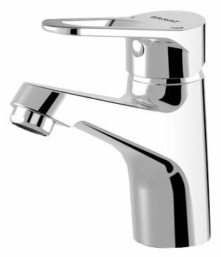 Однорычажный смеситель для раковины (умывальника) Bravat Eco-D F193158C