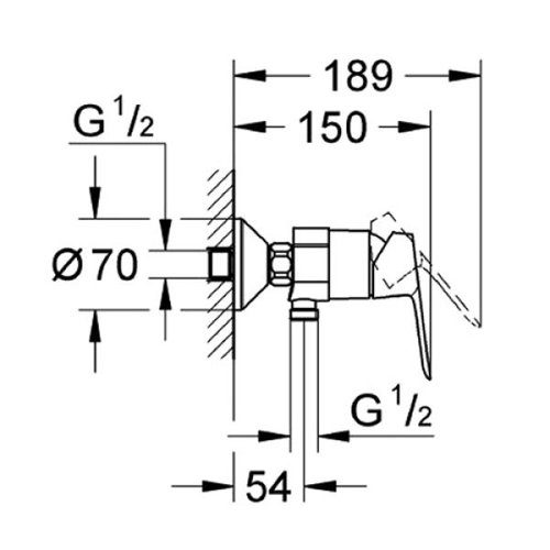 Смеситель Grohe BauEdge 23333, фото 2