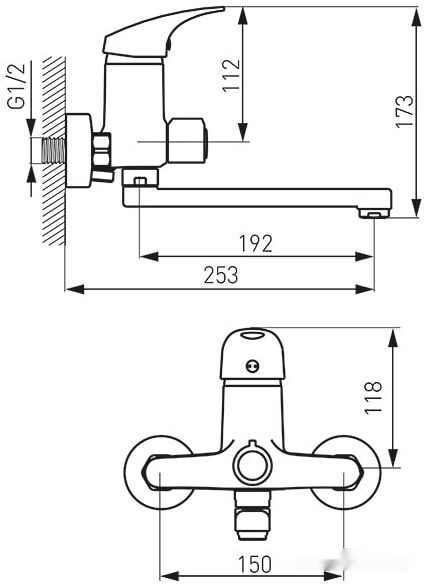 Смеситель Ferro One BFO33A, фото 2
