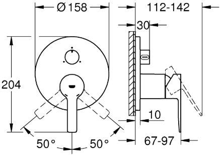 Смеситель Grohe Essence 24095001, фото 2
