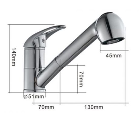 Смеситель Frap H03 F6003, фото 4