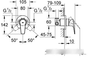 Смеситель Grohe BauFlow 29046000, фото 2