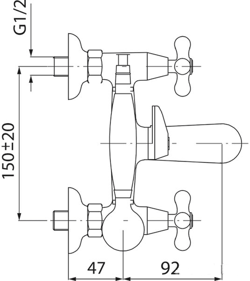Смеситель Ferro Retro XD11, фото 2