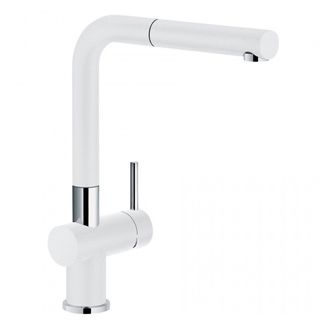 Смеситель Franke Active Plus (Белый) с выдвижным шлангом, фото 1
