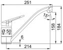 Смеситель Franke NOVARA PLUS графит