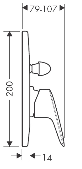 Смеситель Hansgrohe Logis 71406000, фото 2