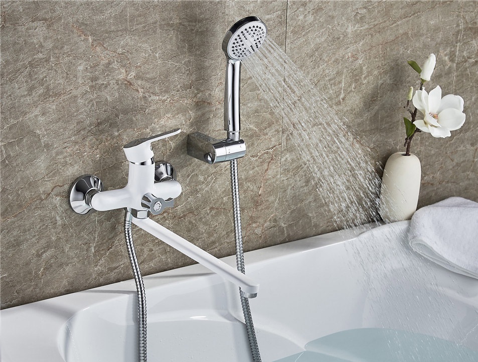 Смеситель Ledeme H03 L2203W (White), фото 4