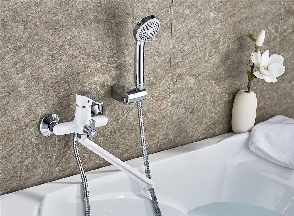 Смеситель Ledeme H03 L2203W (White), фото 3