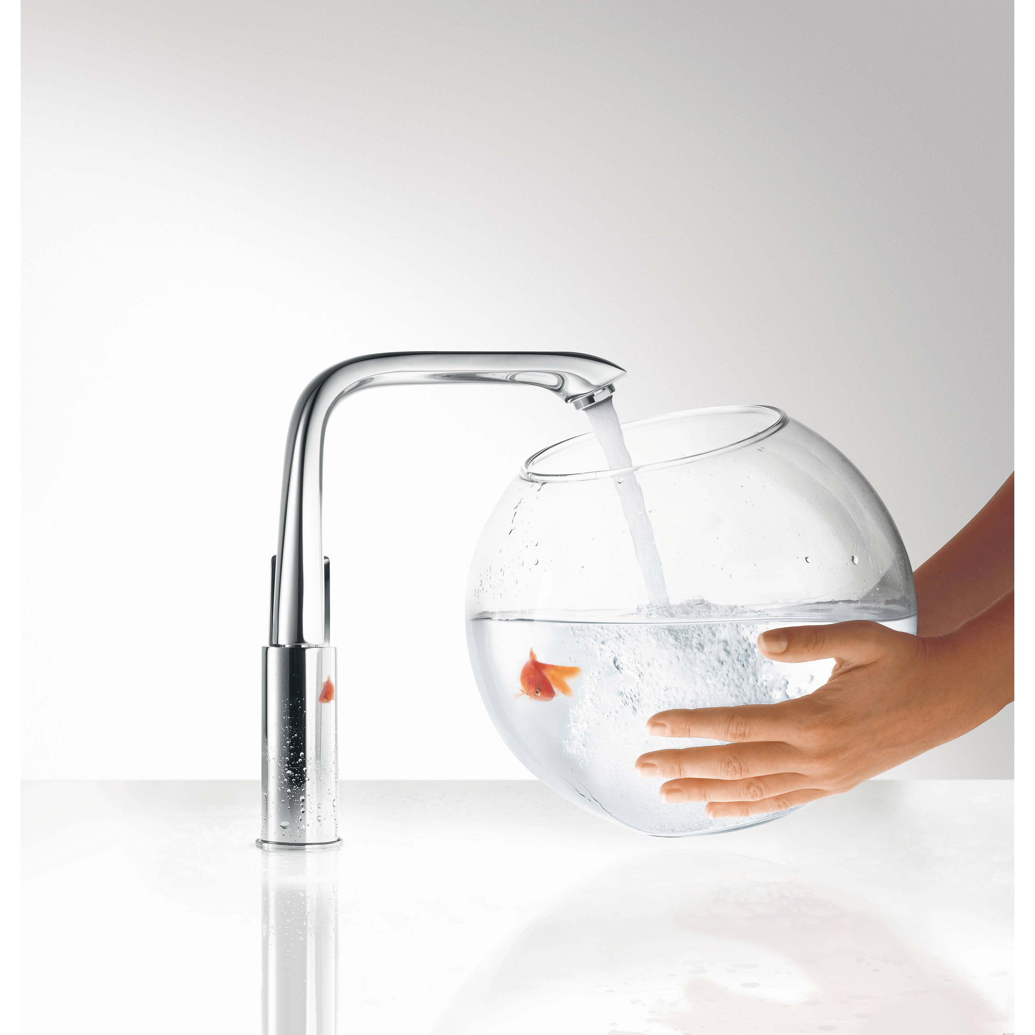 Смеситель Hansgrohe Metris 31081000, фото 4