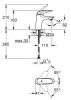 Смеситель Grohe Eurostyle 23715003