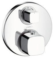 Смеситель Hansgrohe Metris Ecostat E 31573000+01800180