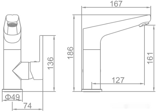 Смеситель Ledeme H64 L1066, фото 4