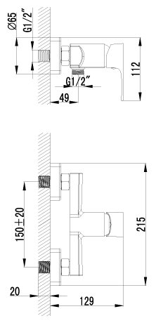 Смеситель Lemark Plus Factor LM1603C, фото 2