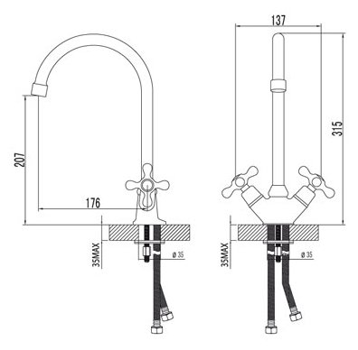 Смеситель Lemark Standard LM2105C, фото 2