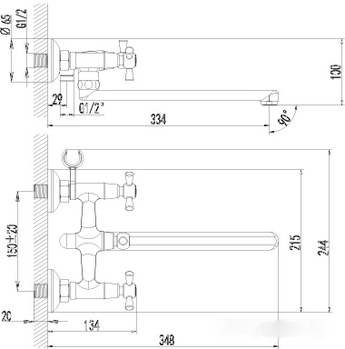 Смеситель Lemark Contour LM7451C, фото 2