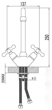 Смеситель Lemark STANDARD LM2104C, фото 3