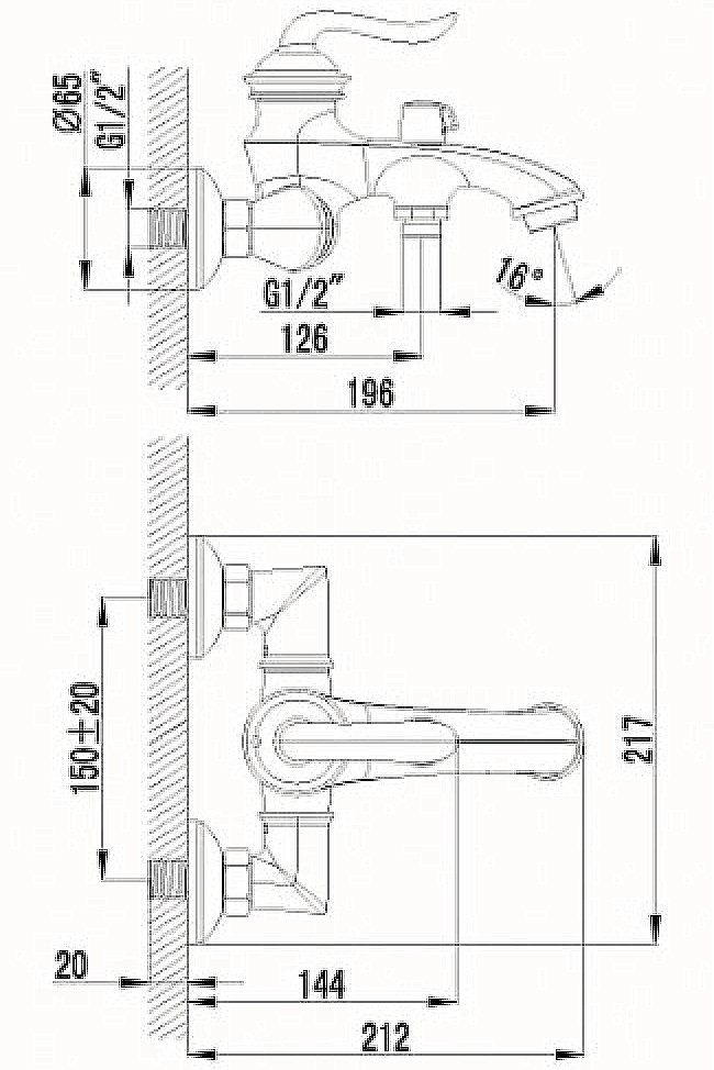 Смеситель Lemark Brava LM4712G, фото 3