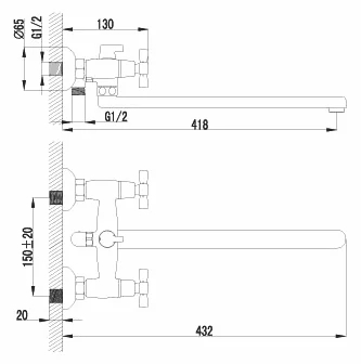 Смеситель Lemark Benefit LM2512C, фото 2