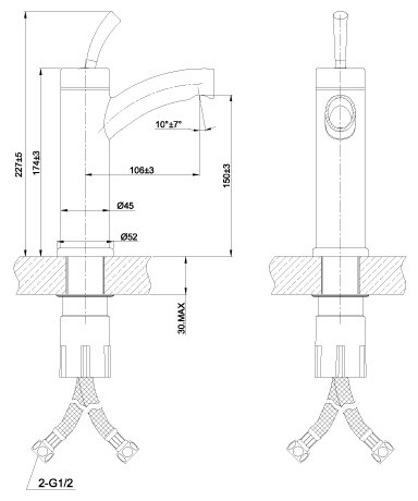 Смеситель Lemark Element LM5106S, фото 2