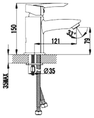 Смеситель Lemark Mars LM3506C, фото 2