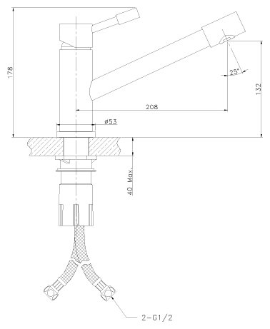 Смеситель Lemark Expert LM5072S, фото 2