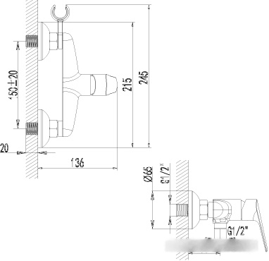 Смеситель Lemark Partner LM6559C, фото 2
