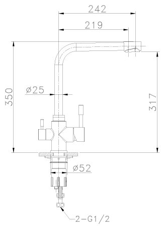 Смеситель Lemark Expert LM5060S, фото 2