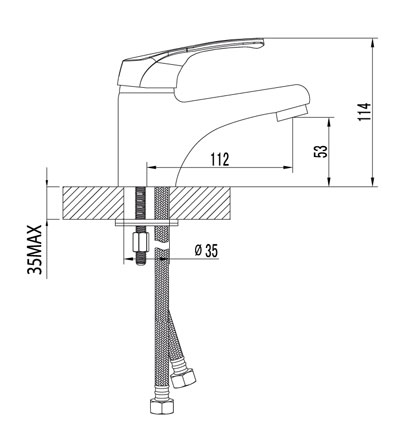 Смеситель Lemark Omega LM3106C, фото 2