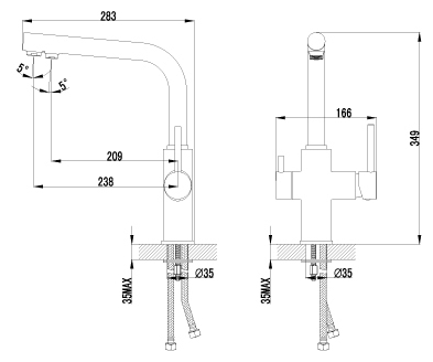 Смеситель Lemark Comfort LM3060C, фото 2