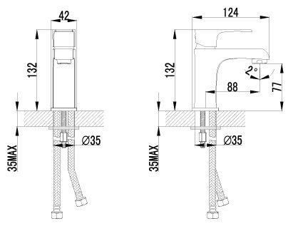 Смеситель Lemark Plus Factor LM1606C, фото 2