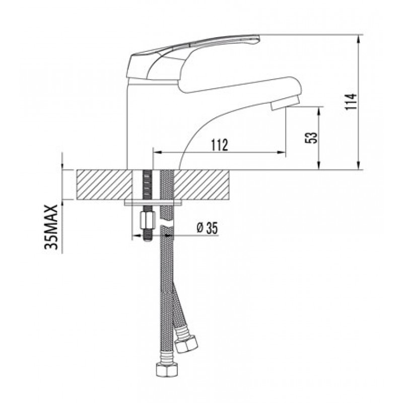 Смеситель Lemark Omega LM3108C, фото 2