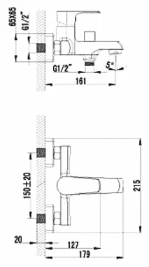 Смеситель Lemark Plus Factor LM1612C, фото 2