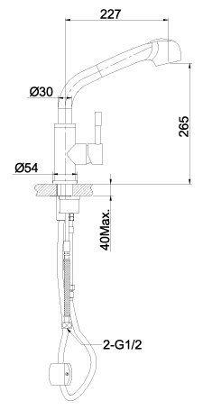 Смеситель Lemark Expert LM5076S, фото 2