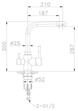 Смеситель Lemark Expert LM5061S, фото 2