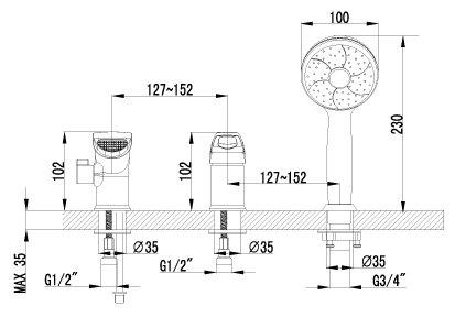 Смеситель Lemark Omega LM3145C, фото 2