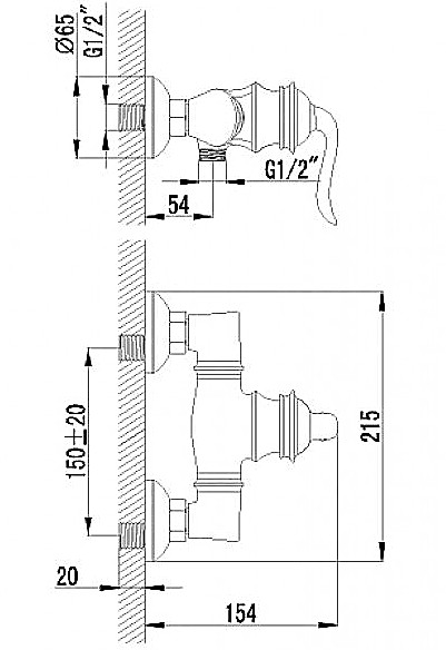 Смеситель Lemark Brava LM4703G, фото 2