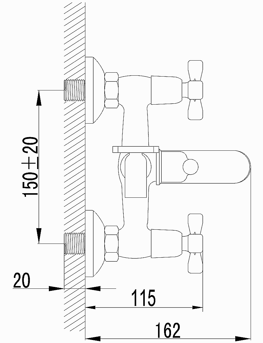 Смеситель Lemark Benefit LM2502C, фото 3
